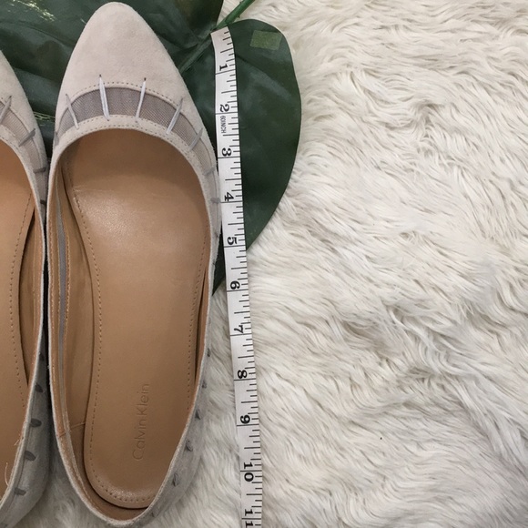 🌺HP🌺 CALVIN KLEIN slip on suede flat, size 10 - Picture 8 of 8